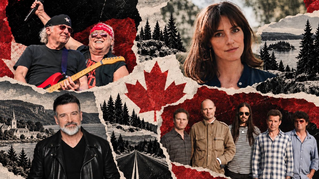 Northern Dial collage featuring the 2026 Canadian Songwriters Hall of Fame class