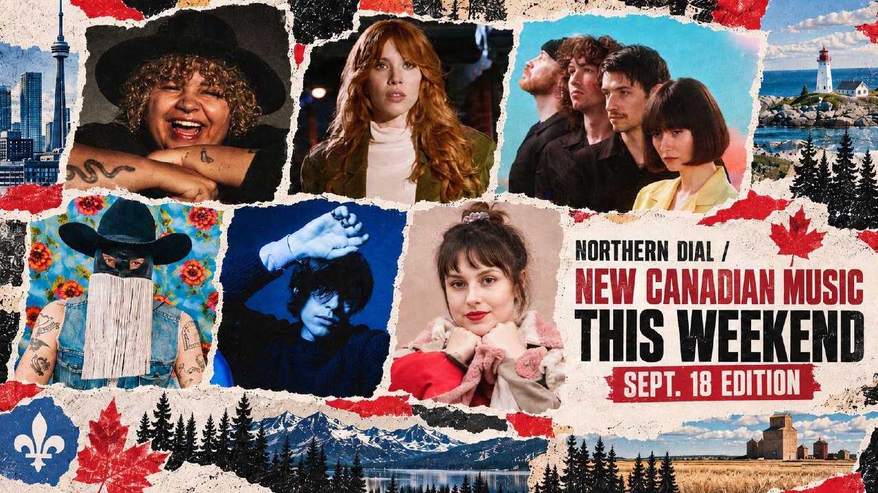 Northern Dial collage for new Canadian music released September 18, 2026